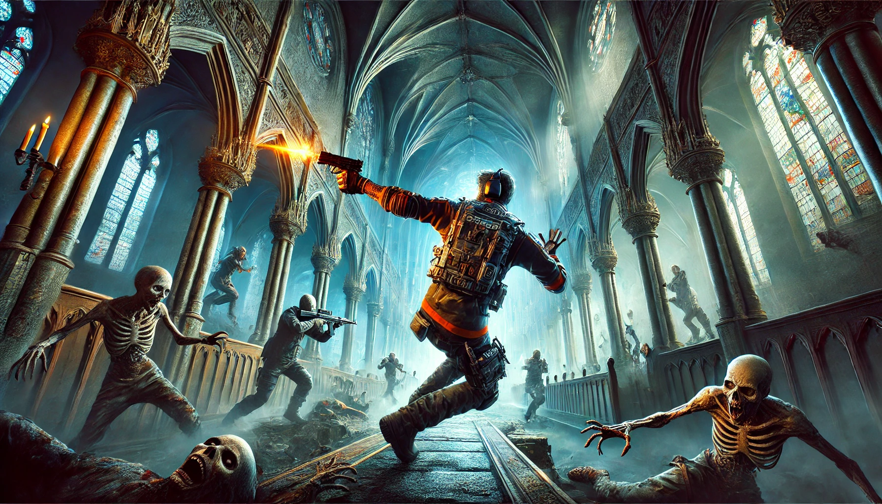 CyberD3m0n Unveils Thrilling New Video "CyberD3m0n's Zombie Hunt: Metro Cathedral! | DL2"