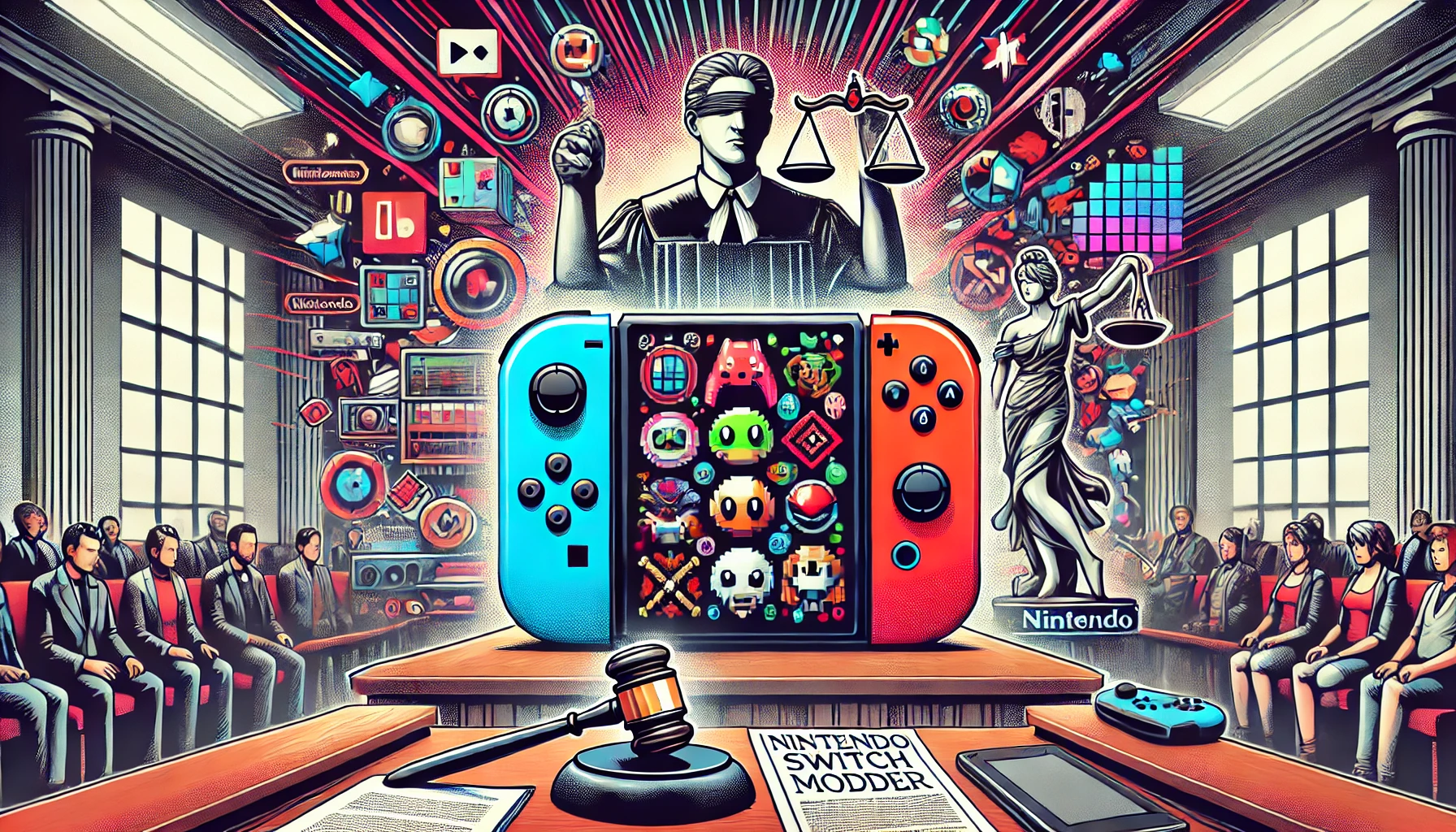 Nintendo Switch Modder Court Case: The Legal Battle Without a Lawyer Against Gaming Giant Nintendo