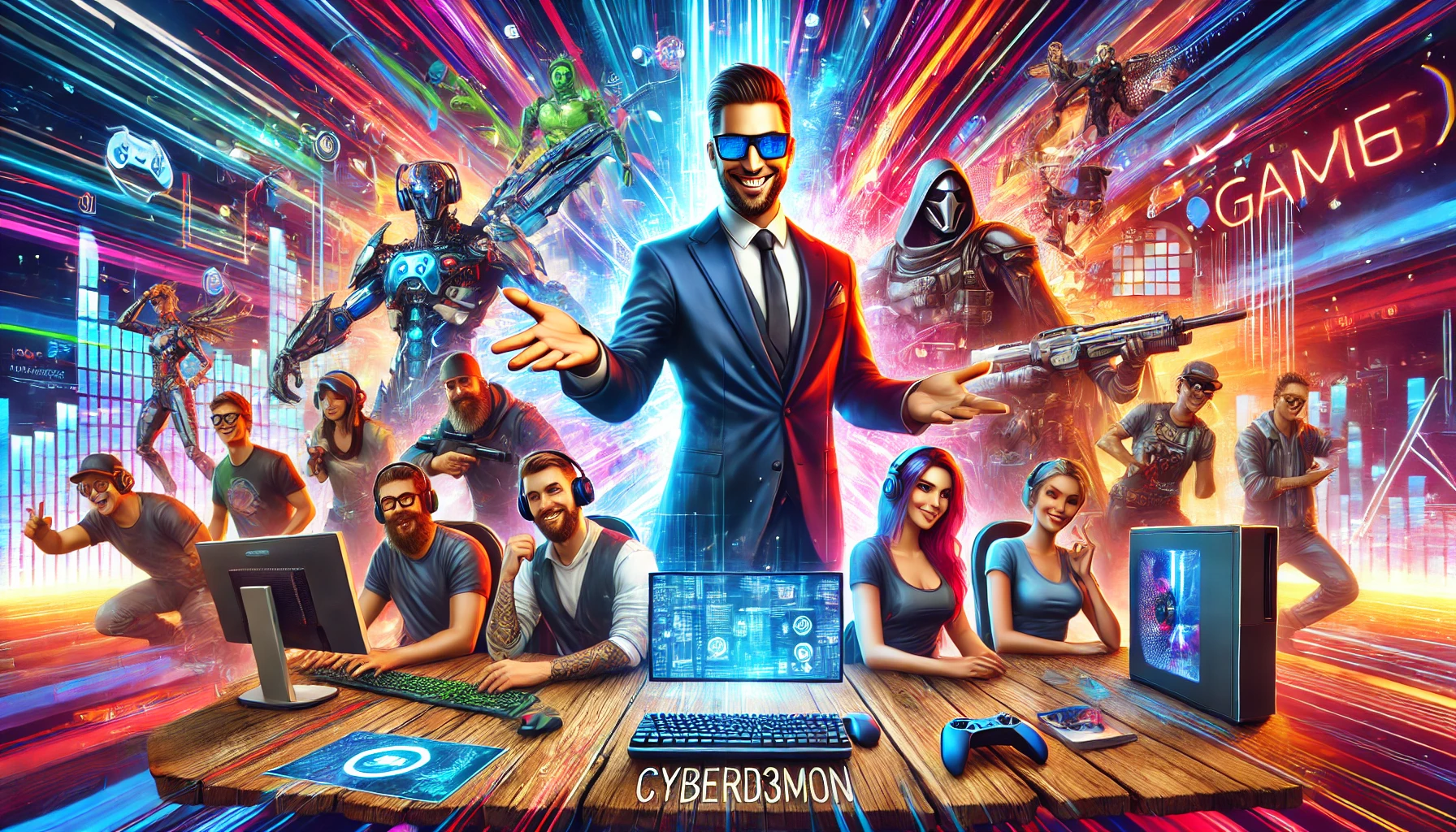 Welcome, Gamers! This is CyberD3m0n Inviting You to Our Ultimate Gaming Community!